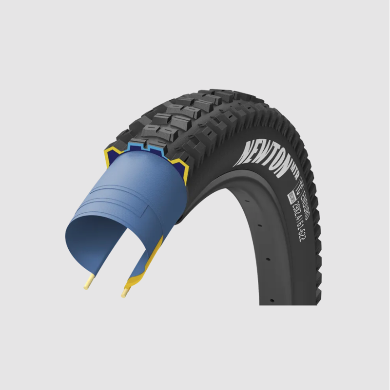 Goodyear Newton MTR Enduro Tubeless MTB Rear Tyre in Black 29x2.4-1